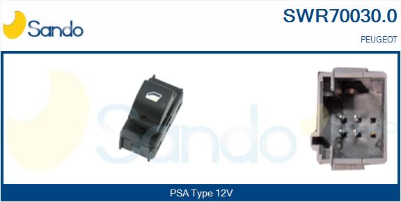 Interruttore, alzacristallo SANDO SWR70030.0