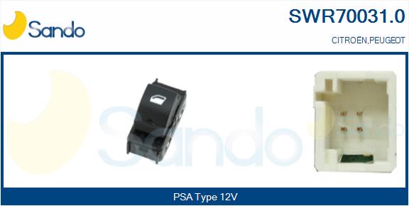 Interruttore, alzacristallo SANDO SWR70031.0