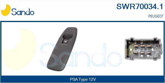 Interruttore, alzacristallo SANDO SWR70034.1