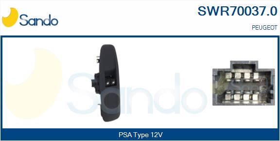 Interruttore, alzacristallo SANDO SWR70037.0