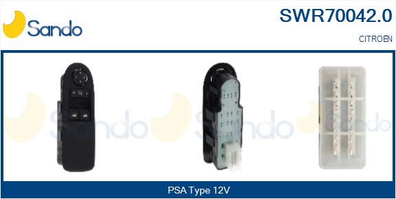 Interruttore, alzacristallo SANDO SWR70042.0