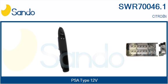 Interruttore, alzacristallo SANDO SWR70046.1
