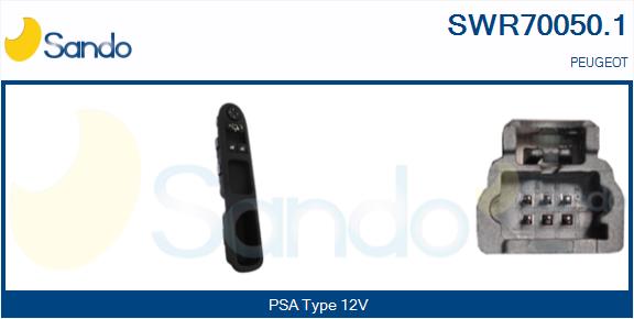 Interruttore, alzacristallo SANDO SWR70050.1