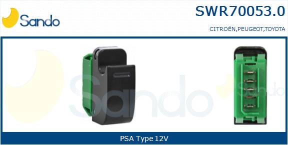 SANDO INTERRUTTORE ALZAVETRO