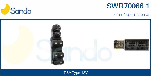 Interruttore, alzacristallo SANDO SWR70066.1