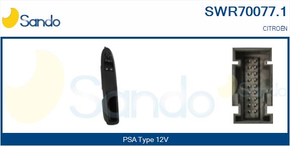 Interruttore, alzacristallo SANDO SWR70077.1