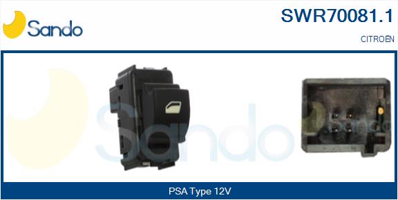 Interruttore, alzacristallo SANDO SWR70081.1