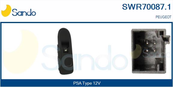 Interruttore, alzacristallo SANDO SWR70087.1