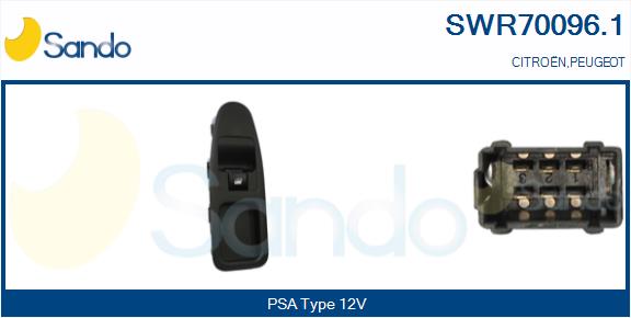 Interruttore, alzacristallo SANDO SWR70096.1