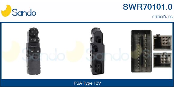 Interruttore, alzacristallo SANDO SWR70101.0