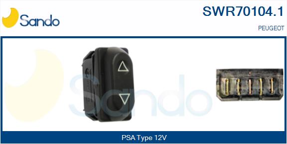 Interruttore, alzacristallo SANDO SWR70104.1
