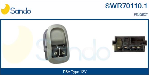 Interruttore, alzacristallo SANDO SWR70110.1