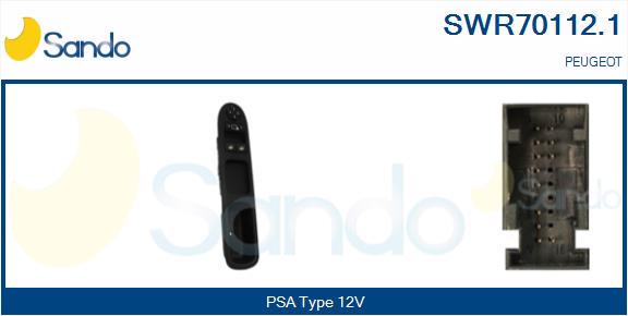 Interruttore, alzacristallo SANDO SWR70112.1