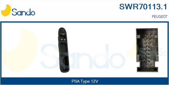 Interruttore, alzacristallo SANDO SWR70113.1