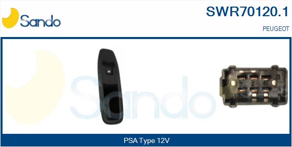 Interruttore, alzacristallo SANDO SWR70120.1