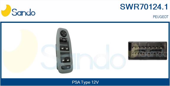 Interruttore, alzacristallo SANDO SWR70124.1