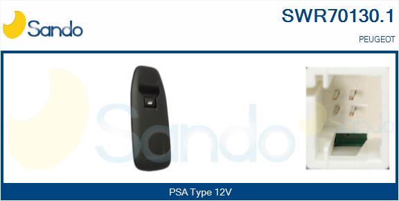 Interruttore, alzacristallo SANDO SWR70130.1