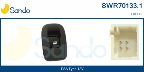 Interruttore, alzacristallo SANDO SWR70133.1
