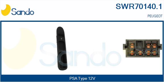 Interruttore, alzacristallo SANDO SWR70140.1