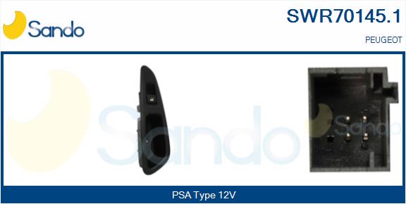 Interruttore, alzacristallo SANDO SWR70145.1