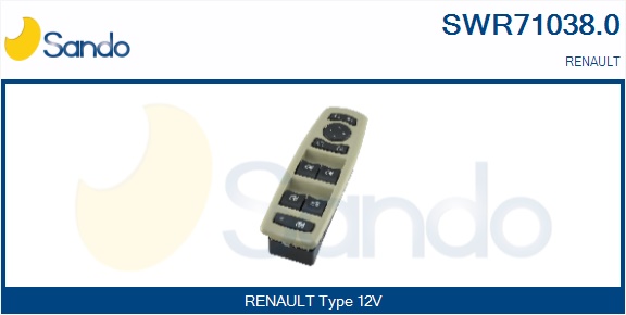 Interruttore, alzacristallo SANDO SWR71038.0