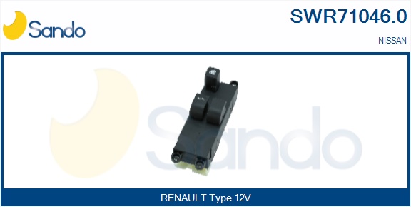 Interruttore, alzacristallo SANDO SWR71046.0