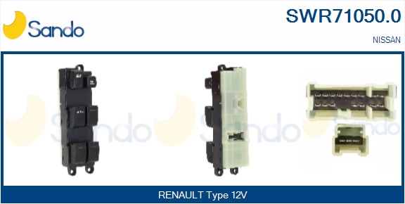 Interruttore, alzacristallo SANDO SWR71050.0