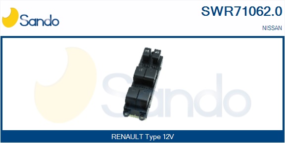 Interruttore, alzacristallo SANDO SWR71062.0