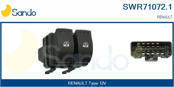 Interruttore, alzacristallo SANDO SWR71072.1