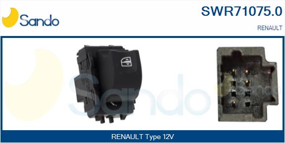 Interruttore, alzacristallo SANDO SWR71075.0