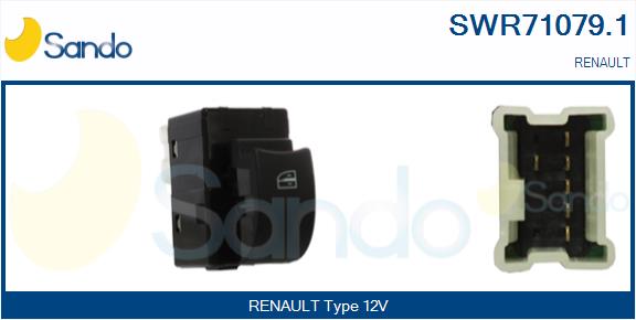 Interruttore, alzacristallo SANDO SWR71079.1