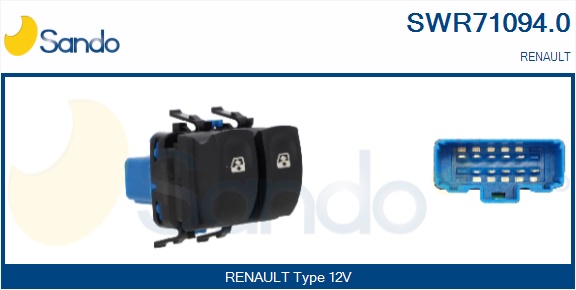 Interruttore, alzacristallo SANDO SWR71094.0