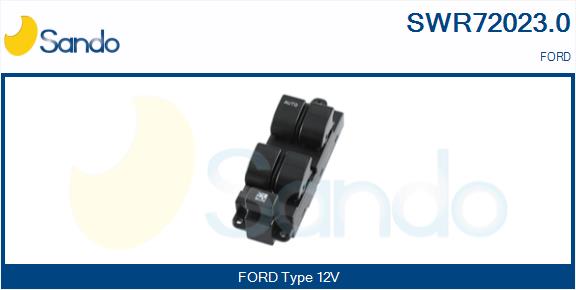 Interruttore, alzacristallo SANDO SWR72023.0