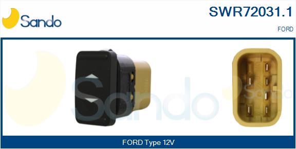 Interruttore, alzacristallo SANDO SWR72031.1
