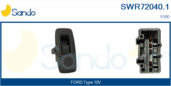 Interruttore, alzacristallo SANDO SWR72040.1