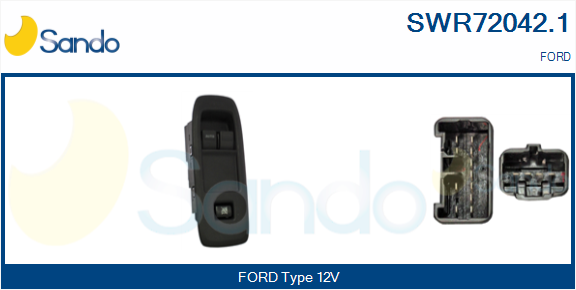 Interruttore, alzacristallo SANDO SWR72042.1