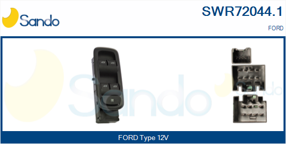 Interruttore, alzacristallo SANDO SWR72044.1