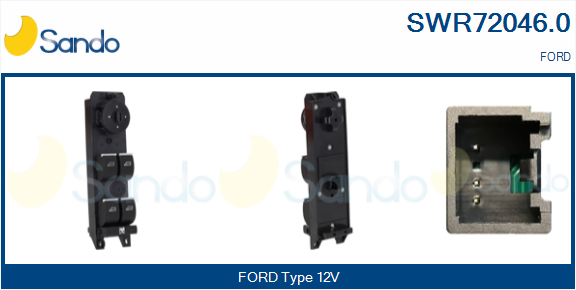 Interruttore, alzacristallo SANDO SWR72046.0