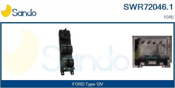 Interruttore, alzacristallo SANDO SWR72046.1