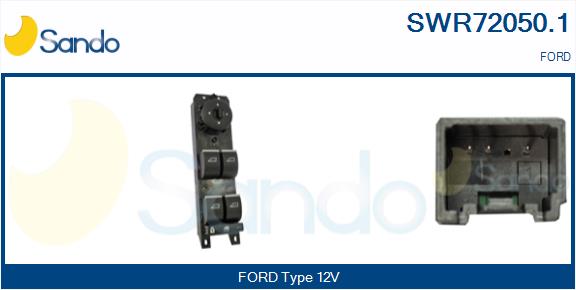 Interruttore, alzacristallo SANDO SWR72050.1