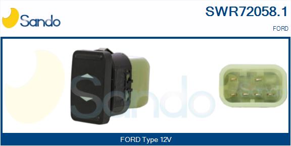 Interruttore, alzacristallo SANDO SWR72058.1