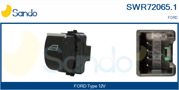 Interruttore, alzacristallo SANDO SWR72065.1