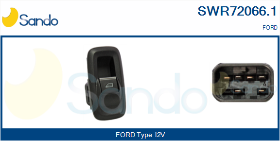 Interruttore, alzacristallo SANDO SWR72066.1