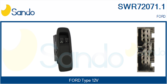 Interruttore, alzacristallo SANDO SWR72071.1