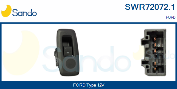 Interruttore, alzacristallo SANDO SWR72072.1
