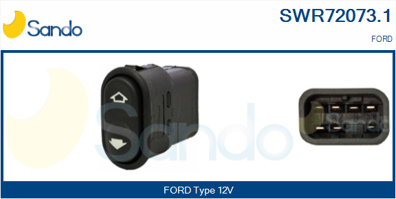 Interruttore, alzacristallo SANDO SWR72073.1