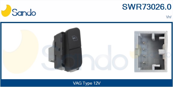 Interruttore, alzacristallo SANDO SWR73026.0