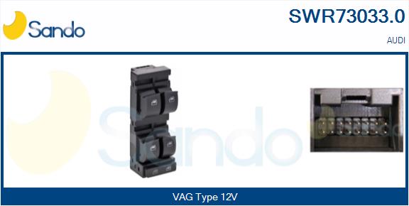 Interruttore, alzacristallo SANDO SWR73033.0