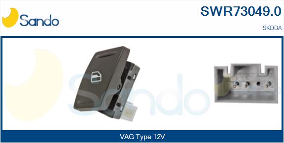 Interruttore, alzacristallo SANDO SWR73049.0