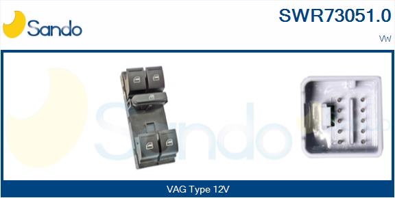 Interruttore, alzacristallo SANDO SWR73051.0